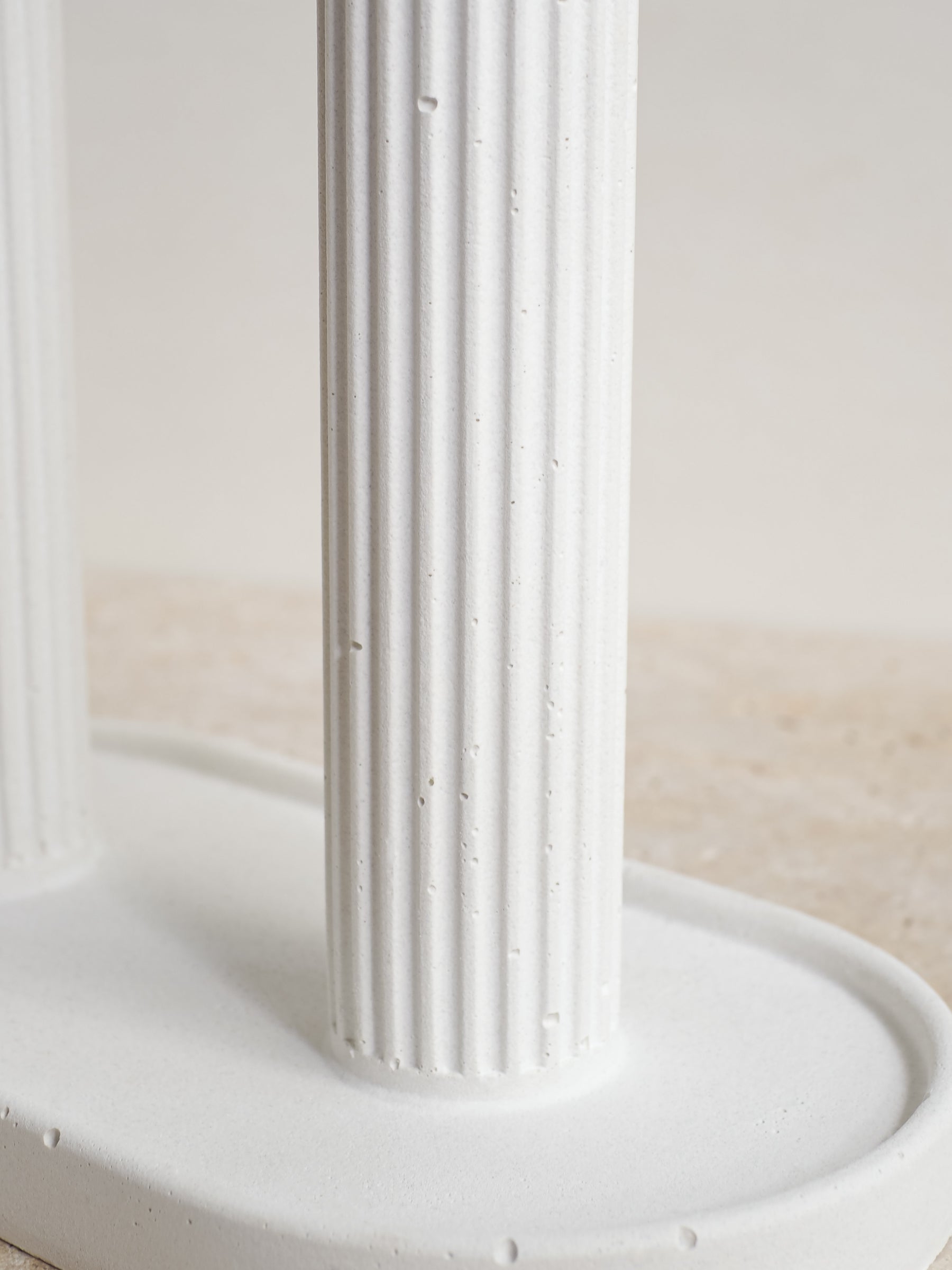 Detailed photo of our Sterling vase showing the distinct characteristics that make each piece truly unique