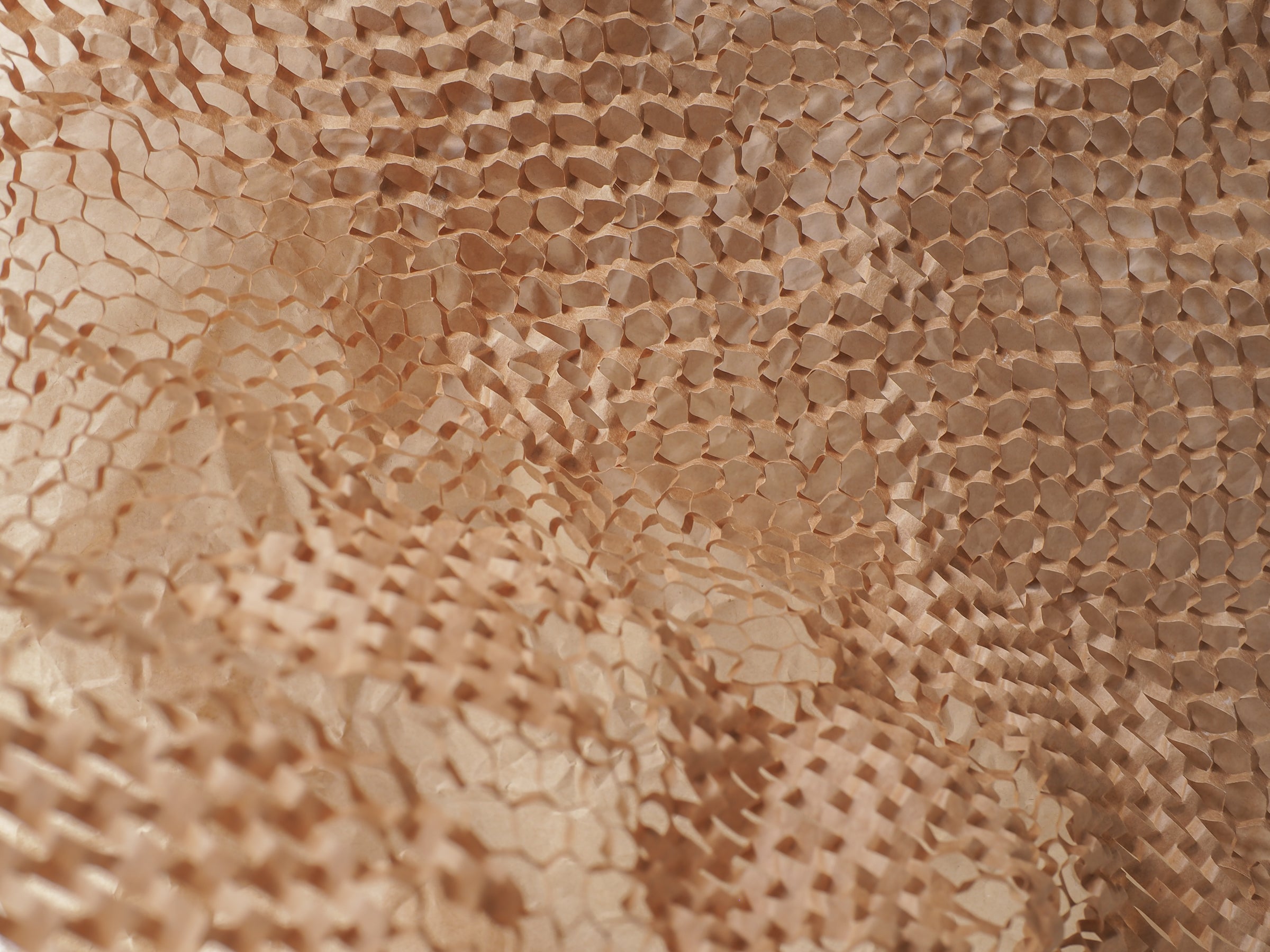 Recyclable Kraft paper and honeycomb wrap